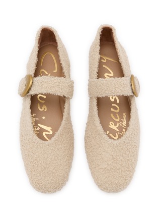 Detail View - Click To Enlarge - CIRCUS BY SAM EDELMAN - Bella Shearling Mary Jane Flats