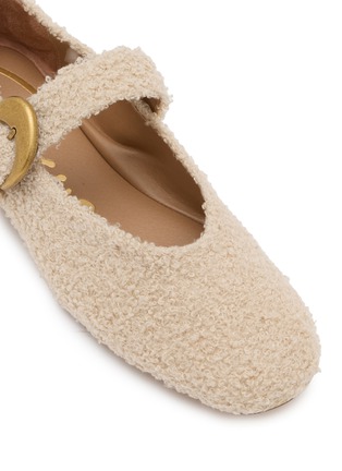 Detail View - Click To Enlarge - CIRCUS BY SAM EDELMAN - Bella Shearling Mary Jane Flats