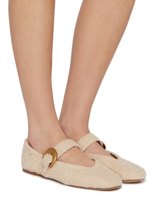 Figure View - Click To Enlarge - CIRCUS BY SAM EDELMAN - Bella Shearling Mary Jane Flats