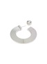 Detail View - Click To Enlarge - ALAÏA - Aluminium Brass Blade Hoop Earrings