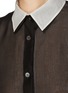  - GIA STUDIOS - Estelle Double Layer Silk Organza Shirt