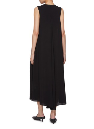 Back View - Click To Enlarge - GIA STUDIOS - Madeline Sleeveless Flowy Chiffon Dress