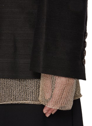  - GIA STUDIOS - Bretha Mesh Hem Jacket