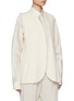 Detail View - Click To Enlarge - GIA STUDIOS - Tulip Double Layer Jacket