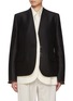 Main View - Click To Enlarge - GIA STUDIOS - Tulip Double Layer Jacket