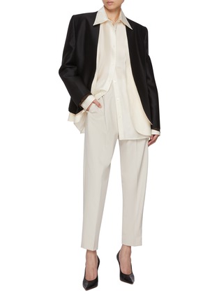 Figure View - Click To Enlarge - GIA STUDIOS - Tulip Double Layer Jacket
