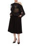 Figure View - Click To Enlarge - GIA STUDIOS - Xanthe Raw Hem Midi Skirt