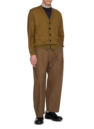 Figure View - Click To Enlarge - GOOD PEOPLE GOOD STITCHING GOOD PRODUCT - Dolman Sleeve Cardigan