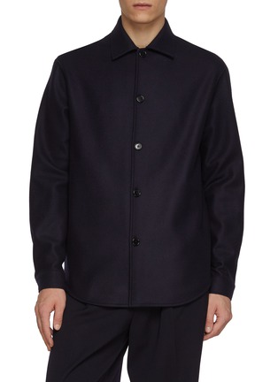 Main View - Click To Enlarge - GOOD PEOPLE GOOD STITCHING GOOD PRODUCT - Plaid Shirt Jacket