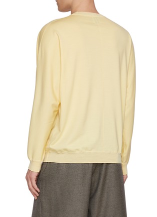Back View - Click To Enlarge - GOOD PEOPLE GOOD STITCHING GOOD PRODUCT - Dolman Sleeve Knit Sweater
