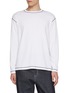 Main View - Click To Enlarge - GOOD PEOPLE GOOD STITCHING GOOD PRODUCT - Colour Stitch Cotton T-Shirt