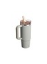 Detail View - Click To Enlarge - STANLEY - The Quencher ProTour Flip Straw Lid Tumbler 30oz — Sage Grey Vrt