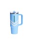 Main View - Click To Enlarge - STANLEY - The Quencher ProTour Flip Straw Lid Tumbler 30oz — Cornflower Chevron