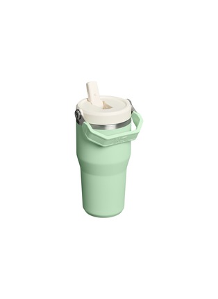 Detail View - Click To Enlarge - STANLEY - The IceFlow™ Flip Straw 2.0 Tumbler 20oz — Pistachio