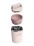 Detail View - Click To Enlarge - STANLEY - Café-To-Go Travel Mug 8oz — Rose Quartz