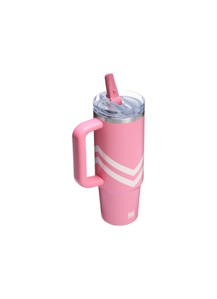 Detail View - Click To Enlarge - STANLEY - The Quencher ProTour Flip Straw Lid Tumbler 30oz — Plumeria Chevron