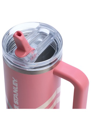 Detail View - Click To Enlarge - STANLEY - The Quencher ProTour Flip Straw Lid Tumbler 30oz — Plumeria Chevron
