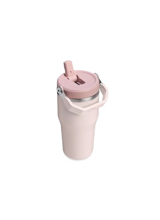 Detail View - Click To Enlarge - STANLEY - The IceFlow™ Flip Straw 2.0 Tumbler 20oz — Rose Quartz