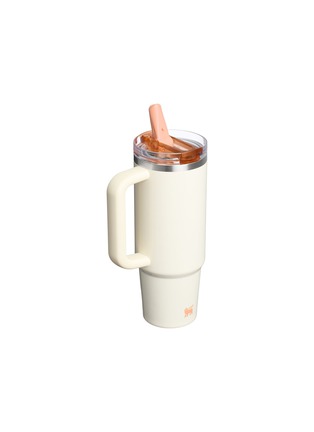 Detail View - Click To Enlarge - STANLEY - The Quencher ProTour Flip Straw Lid Tumbler 30oz — Cream Apricot Gloss