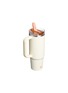 Detail View - Click To Enlarge - STANLEY - The Quencher ProTour Flip Straw Lid Tumbler 30oz — Cream Apricot Gloss