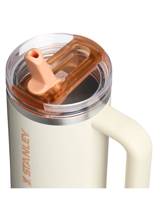 Detail View - Click To Enlarge - STANLEY - The Quencher ProTour Flip Straw Lid Tumbler 30oz — Cream Apricot Gloss