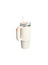 Detail View - Click To Enlarge - STANLEY - The Quencher H2.0 FlowState™ Tumbler 30oz — Cream Apricot Gloss