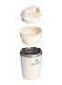 Detail View - Click To Enlarge - STANLEY - Café-To-Go Travel Mug 8oz — Cream Gloss