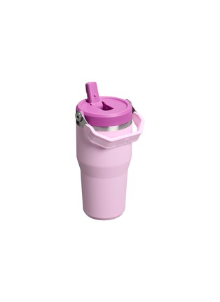 Detail View - Click To Enlarge - STANLEY - The IceFlow™ Flip Straw 2.0 Tumbler 20oz — Cherry Blossom