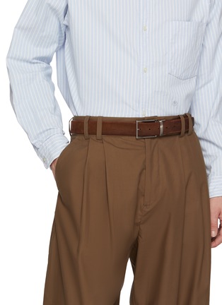 Figure View - Click To Enlarge - OFFICINE CREATIVE ACCESSORIES - OC Strip 104 Leather Belt