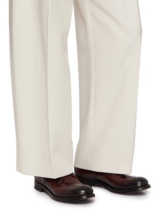 Figure View - Click To Enlarge - OFFICINE CREATIVE - Admiral 008 Calf Leather Derby Shoes