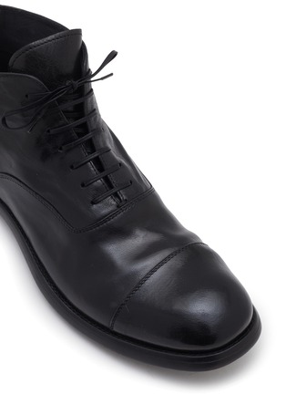 Detail View - Click To Enlarge - OFFICINE CREATIVE - Chronicle 057 Lace Up Leather Boots
