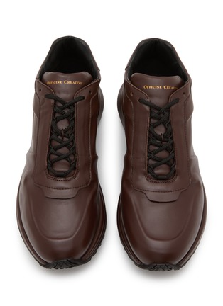 Detail View - Click To Enlarge - OFFICINE CREATIVE - Phase 001 Leather Low Top Men's Sneakers
