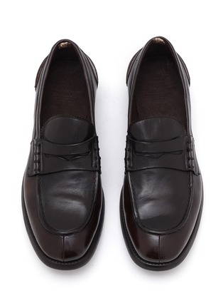 Detail View - Click To Enlarge - OFFICINE CREATIVE - Chronicle 056 Leather Penny Loafers