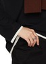 Figure View - Click To Enlarge - SSIL - X Row Layer Rhodium Plated Sterling Silver Ring
