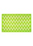Main View - Click To Enlarge - FRETTE - X Tara Bernerd Modernism Throw — Bright Lime/Cream