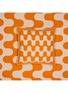 Detail View - Click To Enlarge - FRETTE - X Tara Bernerd Modernism Cushion 003 — Bright Orange/Cream