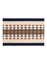 Main View - Click To Enlarge - FRETTE - X Tara Bernerd Deco Throw 001 — Cream/Blue