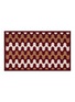 Main View - Click To Enlarge - FRETTE - X Tara Bernerd Modernism Throw — Burgundy/Tan