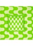 Detail View - Click To Enlarge - FRETTE - X Tara Bernerd Modernism Cushion 003 — Bright Lime/Cream
