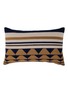 Main View - Click To Enlarge - FRETTE - X Tara Bernerd Deco Cushion 003 — Blue/Tan
