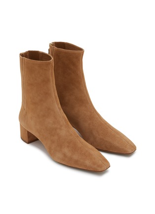 Detail View - Click To Enlarge - AQUAZZURA - Saint Honore 35 Suede Boots