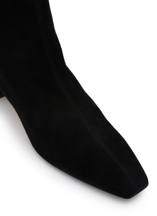 Detail View - Click To Enlarge - AQUAZZURA - Saint Honore 35 Suede Boots