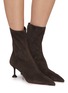 Figure View - Click To Enlarge - AQUAZZURA - Madison 65 Suede Boots