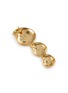 Detail View - Click To Enlarge - MISSOMA - Spiral Gold Pleated Brass Drop Earrings