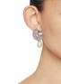 Figure View - Click To Enlarge - MISSOMA - Spiral Rhodium Plated Brass Pearl Drop Earrings