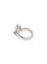 Detail View - Click To Enlarge - MISSOMA - Spiral Stacking Rhodium Plated Brass Ring