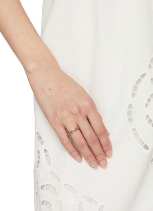 Front View - Click To Enlarge - MISSOMA - Tennis Eternity Stacking Ring