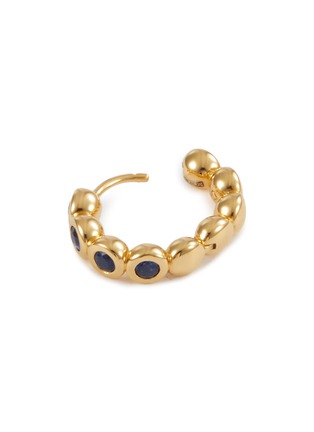 Detail View - Click To Enlarge - MISSOMA - Small Tennis Hoop Earrings