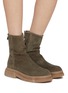 Figure View - Click To Enlarge - ALBERTO FASCIANI - Gill Suede Ankle Boots