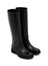 Detail View - Click To Enlarge - ALBERTO FASCIANI - Isabel Leather Riding Boots